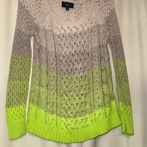 American Eagle Oversized Crochet Sweater (Size Small)